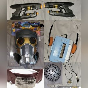 Guardians of the Galaxy Star Lord Mask Belt & other costume Cosplay Accessories